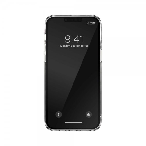 Adidas iPhone 14 Pro Max -kuori, Trefoil Clear Case, läpinäkyvä