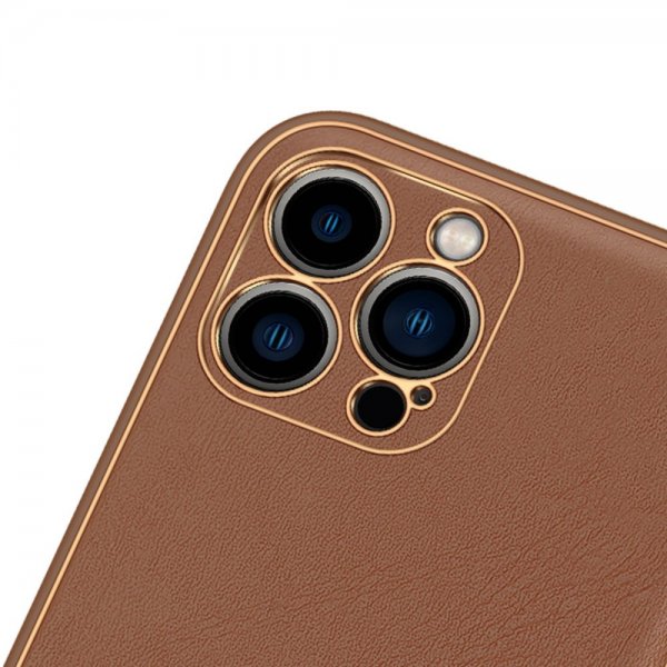 Dux Ducis iPhone 14 Pro Max Suojakuori YOLO Series, ruskea