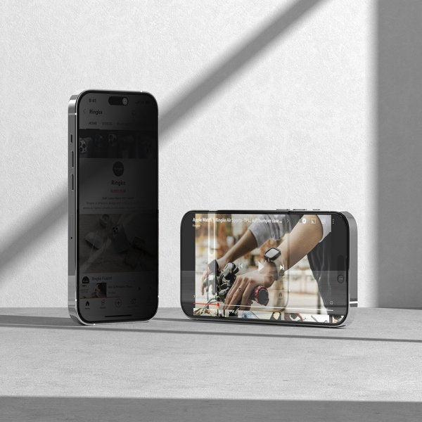 Ringke iPhone 14 Pro Max -näytönsuoja Privacy Glass