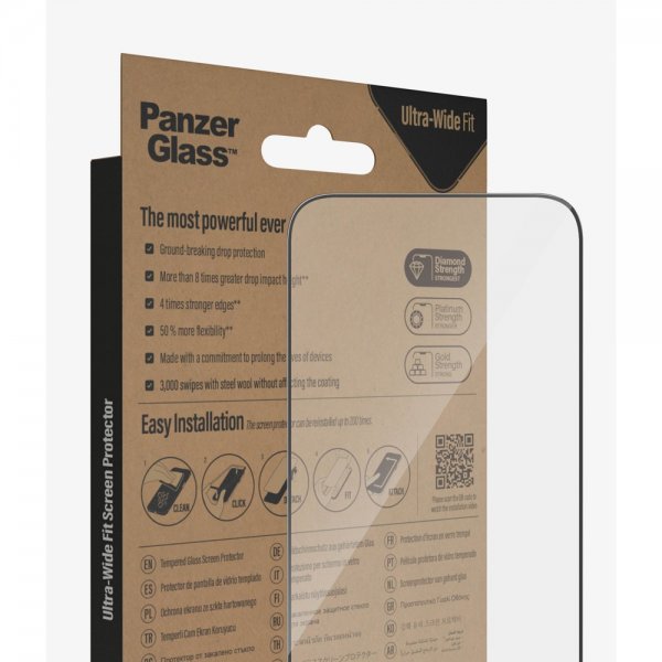 PanzerGlass iPhone 14 Pro Max -näytönsuoja Ultra-Wide Fit EasyAligner