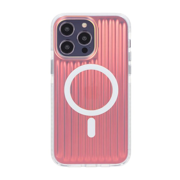iPhone 14 Pro Max Kuori TPU MagSafe Punainen