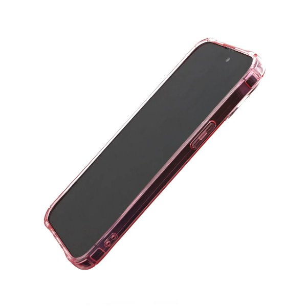 iPhone 14 Pro Max Kuori Korttikotelolla Iskunvaimentava Pinkki