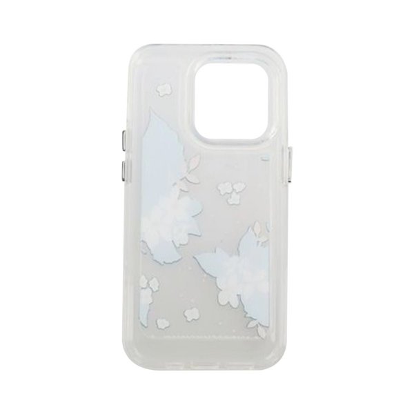 iPhone 14 Pro Kuori Kuosi Siniset Lehdet