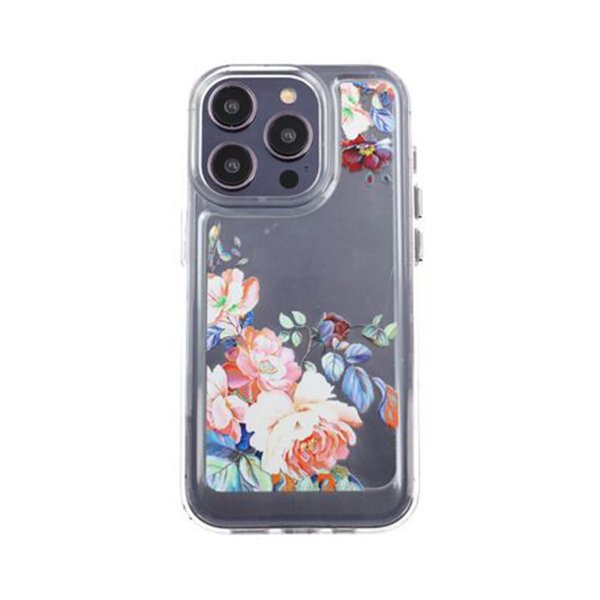 iPhone 14 Pro Kuoret Kuosi Retro Kukat