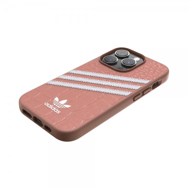 Adidas iPhone 14 Pro Kuoret 3 Stripes Snap Case Alligator Pink