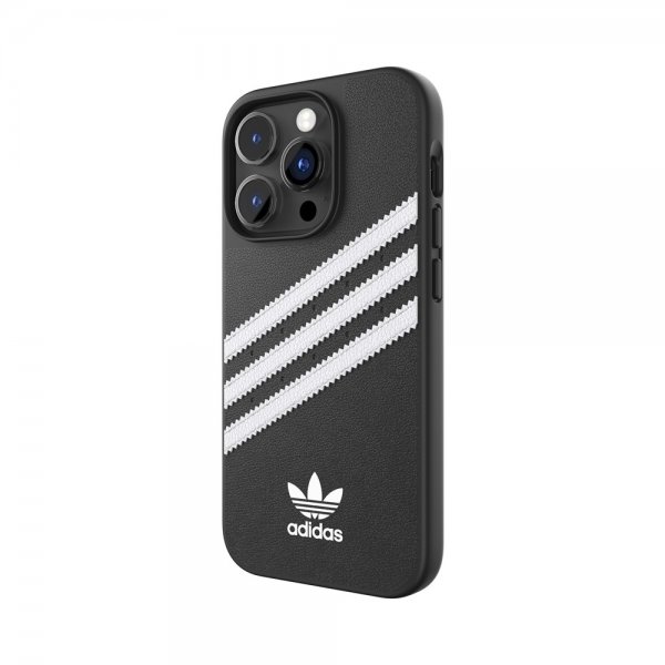 Adidas iPhone 14 Pro Kuori 3 Stripes Snap Case Musta Valkoinen