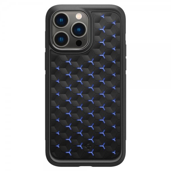 Spigen iPhone 14 Pro Cryo Armor -kuori, mattamusta