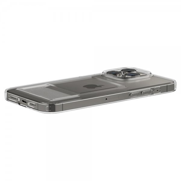 Spigen iPhone 14 Pro Crystal Slot Glitter Crystal Quartz -suojakuori