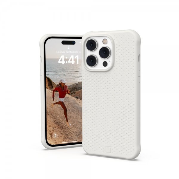 U by UAG iPhone 14 Pro -suojakuori DOT MagSafe Marshmallow