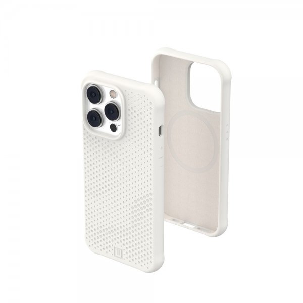 U by UAG iPhone 14 Pro -suojakuori DOT MagSafe Marshmallow