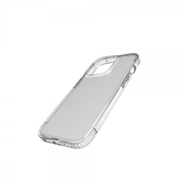 Tech21 iPhone 14 Pro -suojakuori Evo Clear, läpinäkyvä