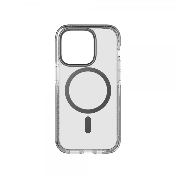Tech21 iPhone 14 Pro Kuori Evo Crystal MagSafe Graphite Black