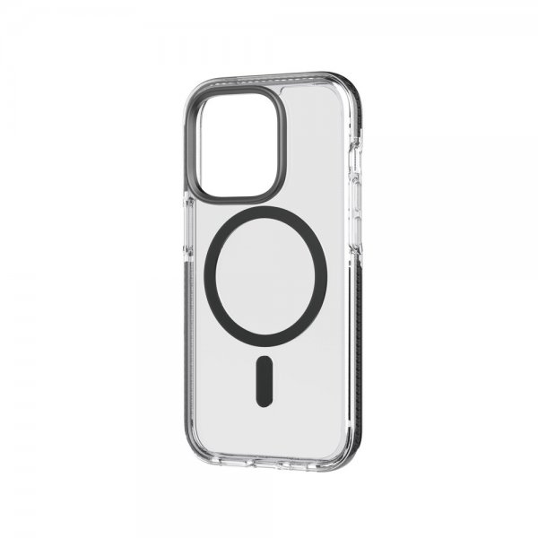 Tech21 iPhone 14 Pro Kuori Evo Crystal MagSafe Graphite Black