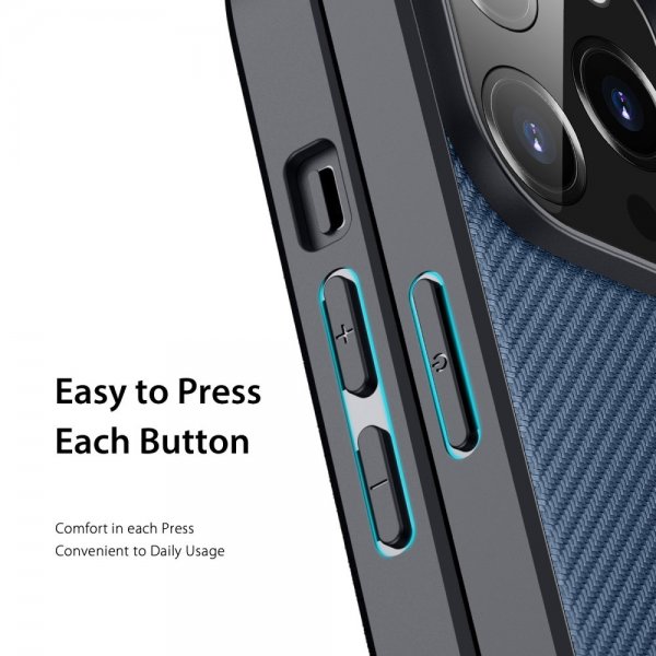 Dux Ducis iPhone 14 Pro -kuori FINO Series, sininen