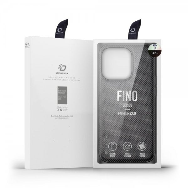 Dux Ducis iPhone 14 Pro Kuori FINO Series Musta