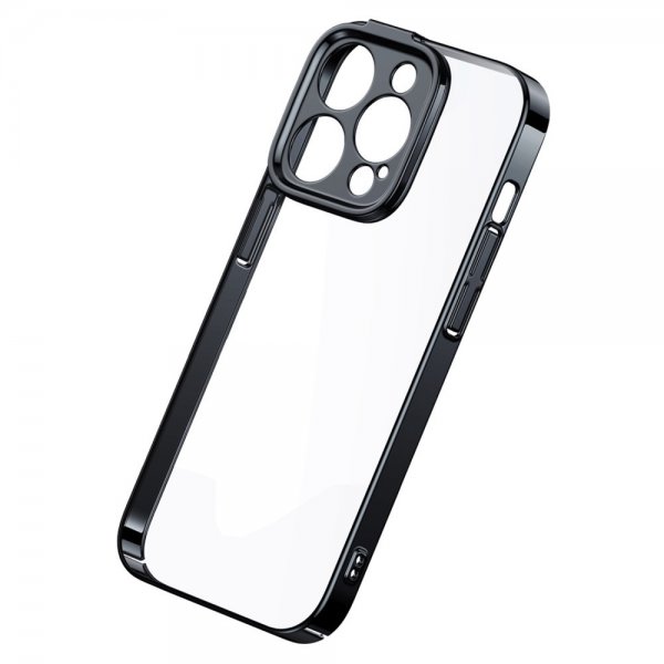 Baseus iPhone 14 Pro Kuori Glitter Series Musta