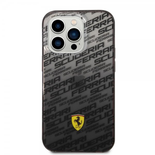 Ferrari iPhone 14 Pro Kuoret Gradient Scuderia Musta