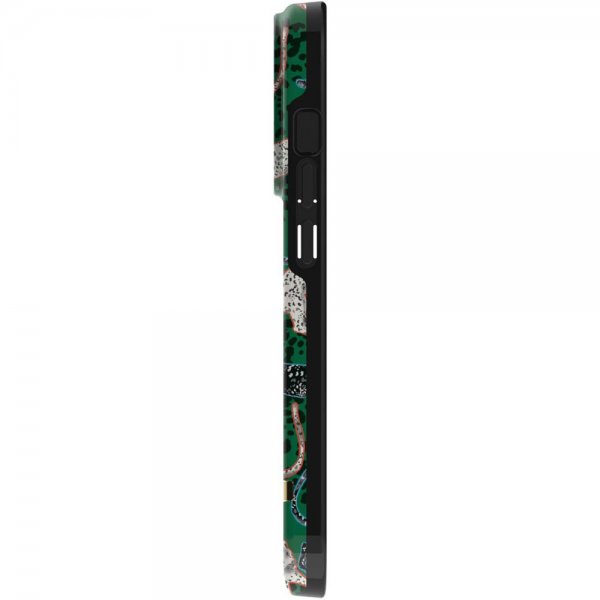 Richmond & Finch iPhone 14 Pro -suojakuori Green Leopard