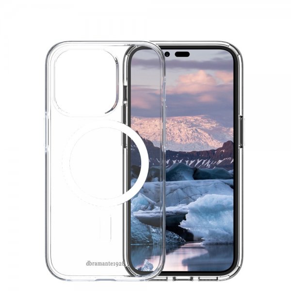 dbramante1928 iPhone 14 Pro -kuoret Iceland Pro MagSafe Clear