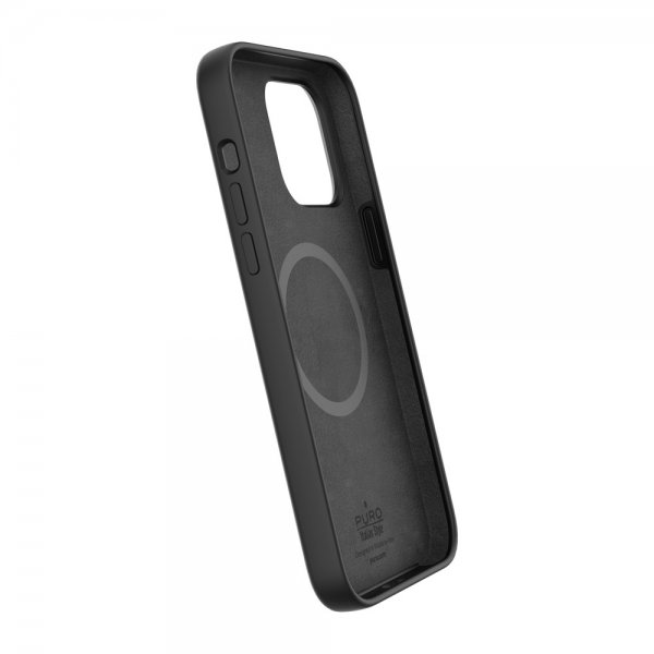 Puro iPhone 14 Pro -kuori ICON Mag, musta