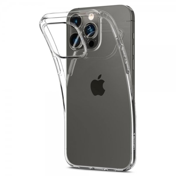 Spigen iPhone 14 Pro -suojakuori Liquid Crystal Crystal Clear