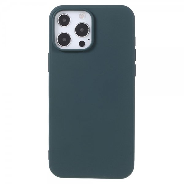 X-Level iPhone 14 Pro Kuori Liquid Silicone Petrol