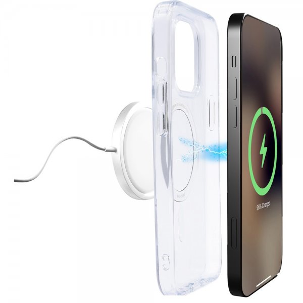 Puro iPhone 14 Pro kuori LITE MAG Läpinäkyvä
