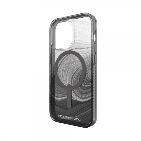 Gear4 iPhone 14 Pro -suojakuori Milan Snap Black Swirl