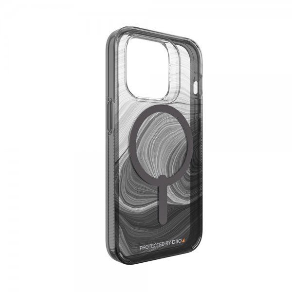 Gear4 iPhone 14 Pro -suojakuori Milan Snap Black Swirl