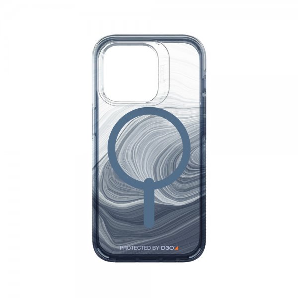 Gear4 iPhone 14 Pro -kuori, Milan Snap Blue Swirl