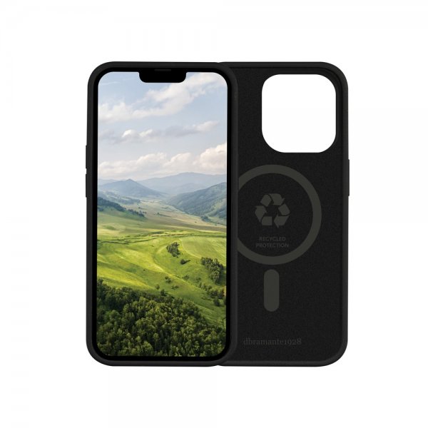 dbramante1928 iPhone 14 Pro -kuori Monaco MagSafe Night Black