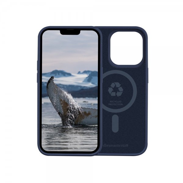 dbramante1928 iPhone 14 Pro -kuori Monaco MagSafe Pacific Blue