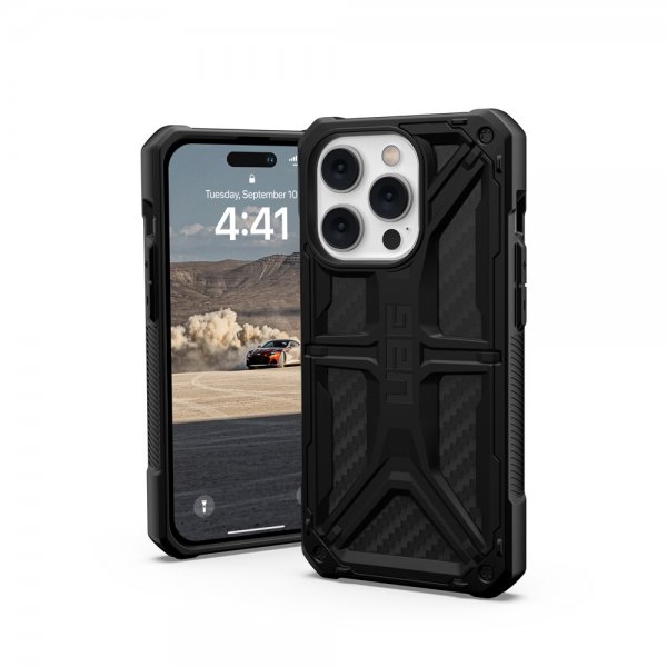 Urban Armor Gear (UAG) iPhone 14 Pro -suojakuori Monarch Carbon Fiber