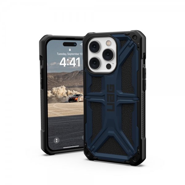 Urban Armor Gear (UAG) iPhone 14 Pro -suojakuori, Monarch Mallard
