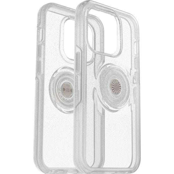 Otterbox iPhone 14 Pro -suojakuori Otter+Pop Symmetry Clear Stardust