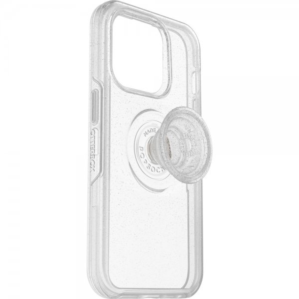 Otterbox iPhone 14 Pro -suojakuori Otter+Pop Symmetry Clear Stardust