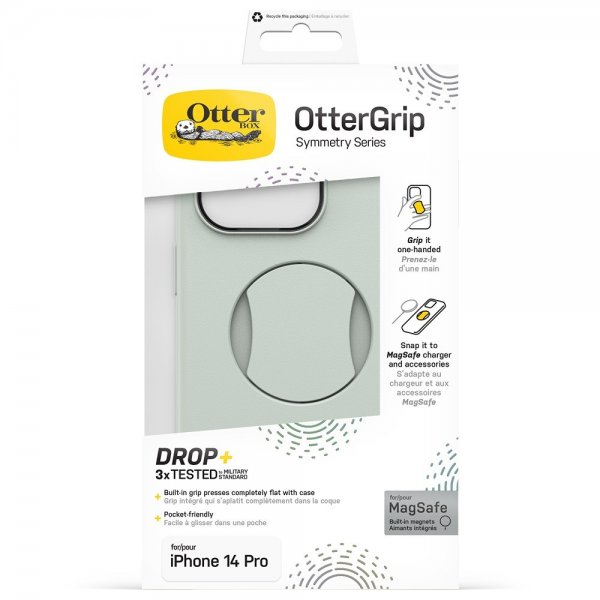 Otterbox iPhone 14 Pro -suojakuori OtterGrip Symmetry MagSafe Chill Out