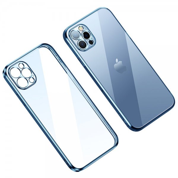 Sulada iPhone 14 Pro Kuori, kullattu reuna, sininen