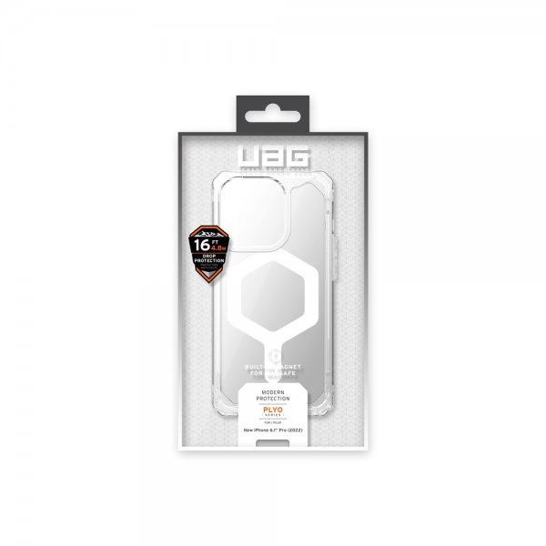 Urban Armor Gear (UAG) iPhone 14 Pro -kuori Plyo MagSafe Ice