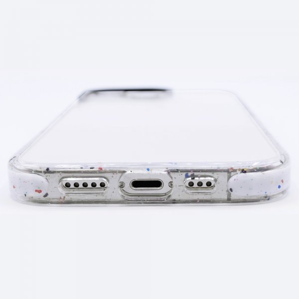 Puro iPhone 14 Pro -suojakuori RE-COVER, valkoinen/läpinäkyvä