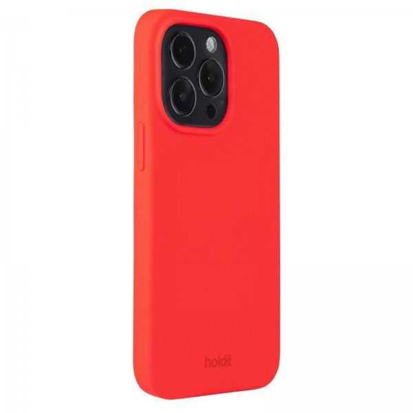 holdit iPhone 14 Pro Silikonikuori Chili Red