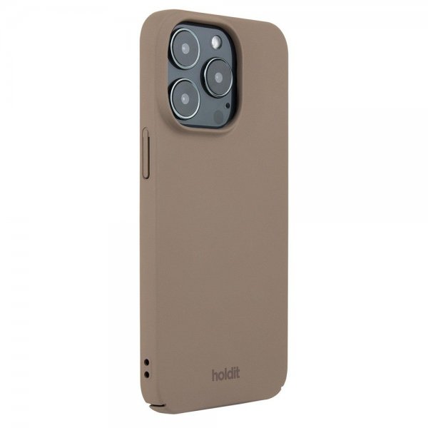 holdit iPhone 14 Pro Kuori Slim Case Mocha Brown