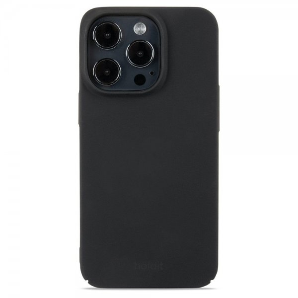holdit iPhone 14 Pro Kuori Slim Case Musta