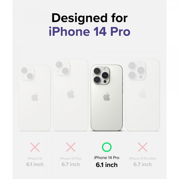 Ringke iPhone 14 Pro Kuori Slim Clear