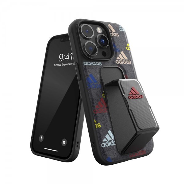 Adidas iPhone 14 Pro Kuori SP Grip Kotelo Musta/Värikäs