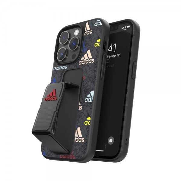 Adidas iPhone 14 Pro Kuori SP Grip Kotelo Musta/Värikäs
