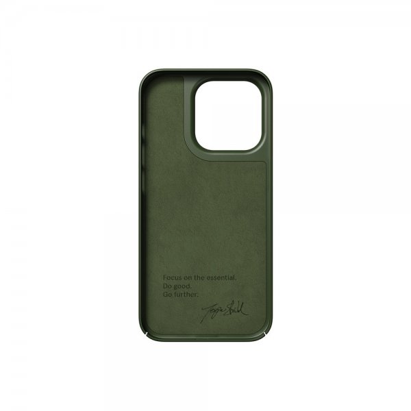 Nudient iPhone 14 Pro Thin Case MagSafe Pine Green
