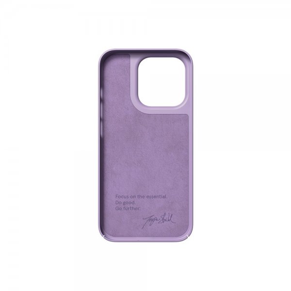 Nudient iPhone 14 Pro Thin Case Pale Violet