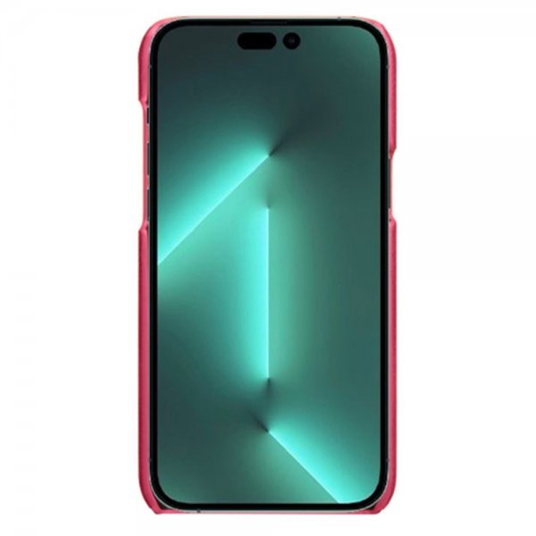 iPhone 14 Pro -suojakuori, jossa kaksi korttipaikkaa, magenta