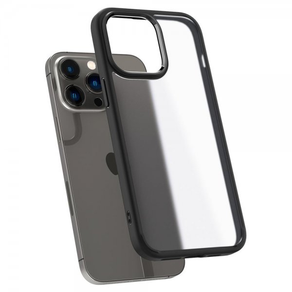 Spigen iPhone 14 Pro -suojakuori Ultra Hybrid Frost Black